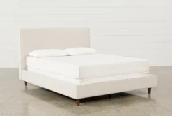 Dean Sand Queen Upholstered Panel Bed