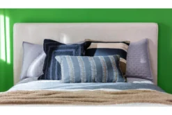 Dean Sand Full Upholstered Panel Bed -Home Furniture 102774 beige fabric bed room 43