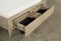 Allen California King Panel Bed With Storage -Home Furniture 105310 4