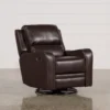 Scorpio Brown Wallaway Swivel Glider Recliner