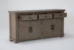 Caden 72" Buffet -Home Furniture 109147 natural wood buffet v2 detail 04