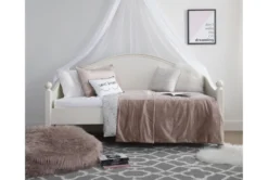 Madison White Twin Daybed -Home Furniture 214995 white wood daybed room 37