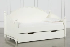 Madison White Twin Daybed With Trundle