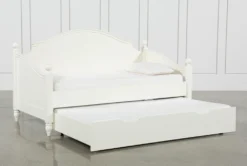Madison White Twin Daybed With Trundle -Home Furniture 214997 1