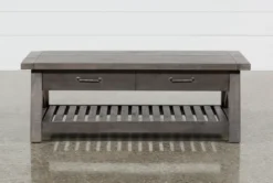 Jaxon Grey Lift-Top Coffee Table With Storage -Home Furniture 218097 grey cocktail table 2