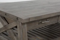 Jaxon Grey Lift-Top Coffee Table With Storage -Home Furniture 218097 grey cocktail table 5