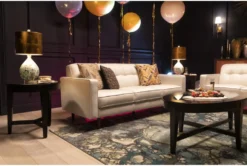 London Optical 58" Loveseat -Home Furniture 225750 white fabric loveseat room 72