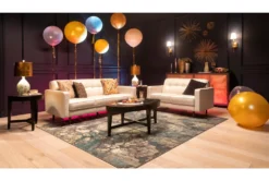 London Optical 58" Loveseat -Home Furniture 225750 white fabric sleeper room 70