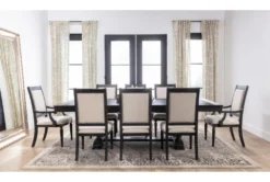 Chapleau II Arm Chair -Home Furniture 236905 black wood dining chair room 41