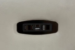 Cici Pearl Leather Power Rocker Recliner With Power Headrest & USB -Home Furniture 240973 beige leather recliner 10