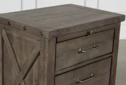 Jaxon Grey 28" 2 Drawer Nightstand -Home Furniture 241124 grey wood nightstand 7