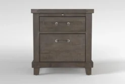 Jaxon Grey 28" 2 Drawer Nightstand