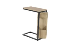 Wood And Metal Arm Table With Letterbox 11 Wood And Metal Arm Table With Letterbox -Home Furniture 243291 front 02