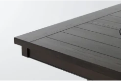 Sutton Brown 48" Square Counter Table -Home Furniture 245034 grey wood dining table details 44.jpg