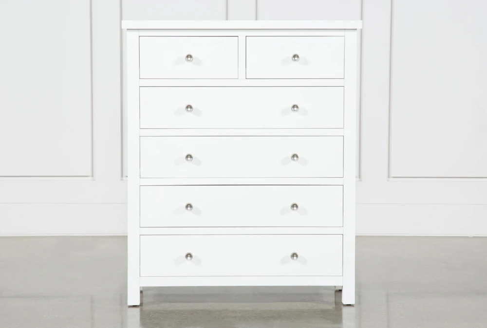 Larkin White Chest 2 Larkin White Chest - Image 2
