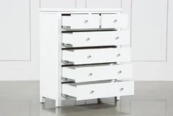 Larkin White Chest 8 Larkin White Chest -Home Furniture 246492 white mdf chest storage 03
