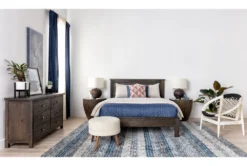 Larkin Espresso California King Panel Bed -Home Furniture 246520 brown wood bed room 05