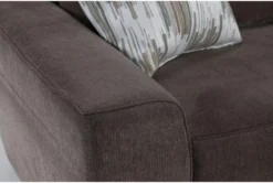 Parker II Chenille 65" Oversized Chair -Home Furniture 246909 brown fabric chair detail 44
