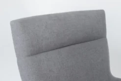 Lounge Grey Accent Chair -Home Furniture 247281 grey fabric accent chair detail 45