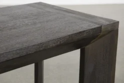 Sandro 63" Bench -Home Furniture 248364 black wood dining bench detail 03