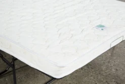 Taren II Reversible 93" Sofa/Chaise Sleeper With Storage Ottoman -Home Furniture 248436 brown fabric sleeper mattress 04