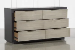 Bayliss 6 Drawer Dresser -Home Furniture 248769 black wood dresser storage 10