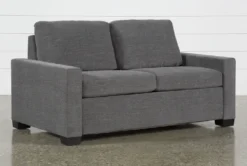 Mackenzie Charcoal 68" Full Sofa Sleeper