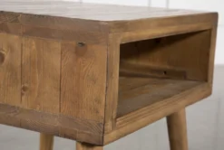 Dakota End Table -Home Furniture 249902 brown wood end table detail 03