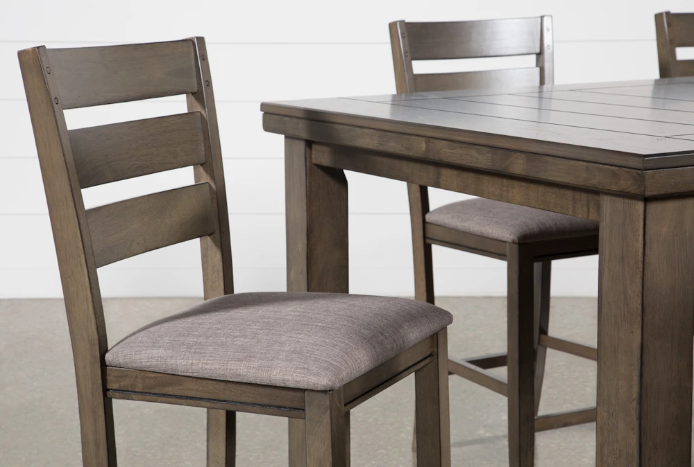 Ashford II 60-78" Extension Counter With Stool Set For 6 2 Ashford II 60-78" Extension Counter With Stool Set For 6 - Image 2