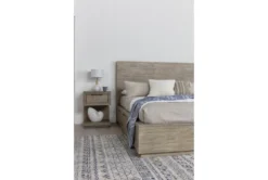 New Release -Home Furniture 251459 grey wood bed room 35