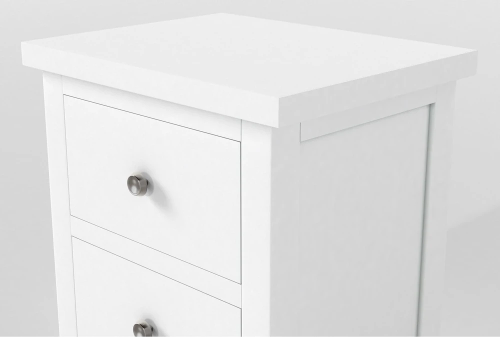 Larkin White Twin Panel 3 Piece Bedroom Set 5 Larkin White Twin Panel 3 Piece Bedroom Set - Image 5