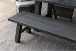 Panama Outdoor Dining Bench -Home Furniture 253557 brown metal dining bench room 43 1