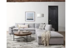 Dunkin 38" Round Coffee Table -Home Furniture 254051 brown wood coffee table room 42