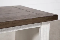 Dixon White 97" Tv Stand With Glass Doors -Home Furniture 254088 white wood media console detail 04