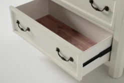 Garland Chest Of Drawers -Home Furniture 254208 v1 white wood drawer detail 04