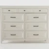 Presby White 7 Drawer Dresser