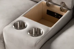 Jarrell Light Grey 71" Power Reclining Storage Console Loveseat With USB -Home Furniture 254378 v2 grey fabric console loveseat detail 04