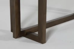 Pierce Espresso 86" Dining Table -Home Furniture 254415 black wood dining table detail 45