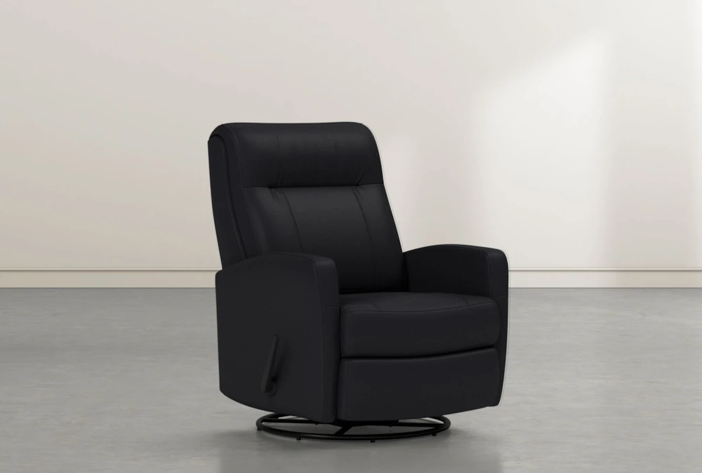 Dale IV Leather Swivel Glider Recliner 2 Dale IV Leather Swivel Glider Recliner - Image 2