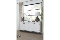 Centre 72" Buffet By Nate Berkus + Jeremiah Brent -Home Furniture 255929 white wood buffet room 54