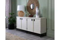 Centre 72" Buffet By Nate Berkus + Jeremiah Brent -Home Furniture 255929 white wood buffet room 56
