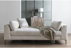 Loft II Cream 88" Daybed -Home Furniture 256353 natural fabric daybed room 35