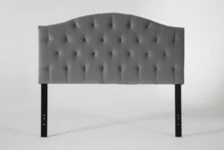 Bella California King Velvet Upholstered Headboard