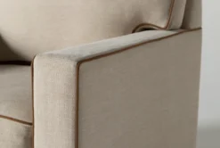 Reeves 36" Swivel Accent Chair By Nate Berkus + Jeremiah Brent -Home Furniture 257968 beige fabric swivel v2 detail 04