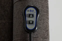 Rogan II Fabric Power-Lift Recliner -Home Furniture 259133 black fabric lift hardware 06