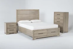 Hillsboro California King Storage 3 Piece Bedroom Set
