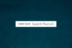 Holden IV 51" Velvet Settee -Home Furniture 260504 blue fabric settee material 60