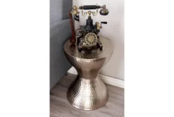 Silver 18" Metal Accent Table -Home Furniture 261301 silver metal accent table room 85