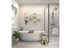 Silver 18" Metal Accent Table -Home Furniture 261301 silver metal accent table room 87