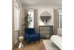 Silver 18" Metal Accent Table -Home Furniture 261301 silver metal accent table room 94